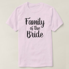 Familie der Braut T-Shirt