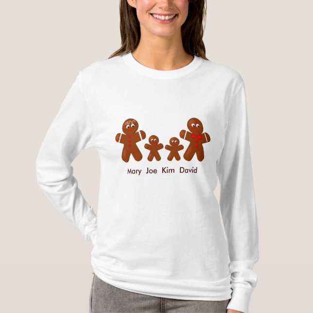 Familie der Vier Ladys LS T T-Shirt (Vorderseite)