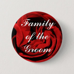 Familie des Bräutigams Button
