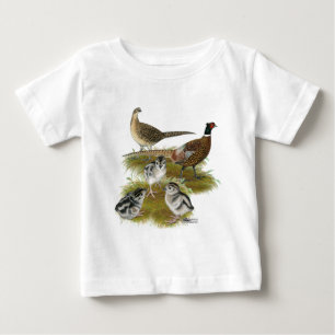 Familie des Ringhalsfasanen Baby T-shirt
