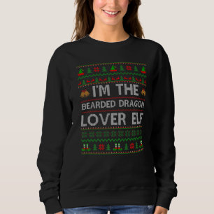 Familie, die mit dem bärtigen Drachen Elf Christus Sweatshirt