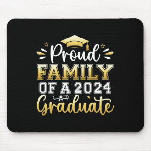 Familie eines Abschlusses 2024 Mousepad