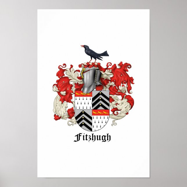 Familie Fitzhugh Heraldry - 2 Poster (Vorne)