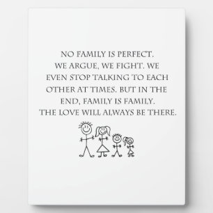 Familie Fotoplatte