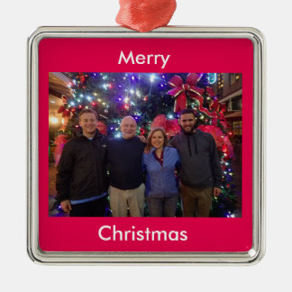 Familie + Freund-Weihnachtsverzierung Ornament Aus Metall