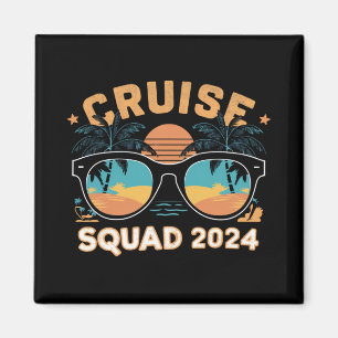 Familie Freunde Urlaub Schifffahrt 2024 Magnet
