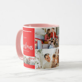 Familie frohe Weihnachten und glückliches Neues Ja Tasse