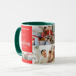 Familie frohe Weihnachten und glückliches Neues Ja Tasse