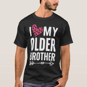 Familie Geschwister Ich Liebe mein älterer Bruder T-Shirt