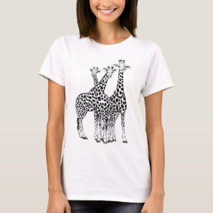 Familie Giraffe T-Shirt