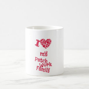 Familie - Ich Liebe meine Patchwork-Familie Kaffeetasse