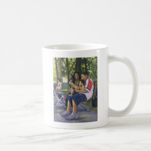 Familie im Park 1999 Kaffeetasse
