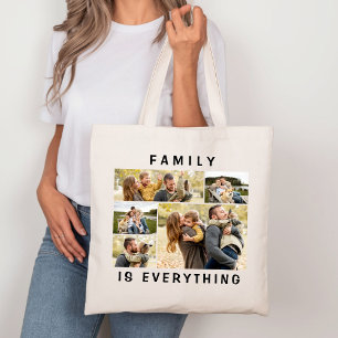 Familie ist alles 5 Foto Familie Tragetasche