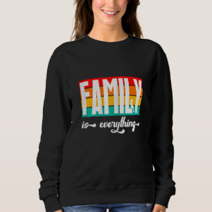 Familie ist alles für Jugendliche Sweatshirt
