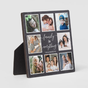 Familie ist alles Kostenvoranschlag Chalkboard 8 F Fotoplatte