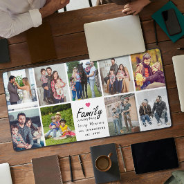 Familie ist Alles Skript Individuelle Fotocollage Schreibtischunterlage