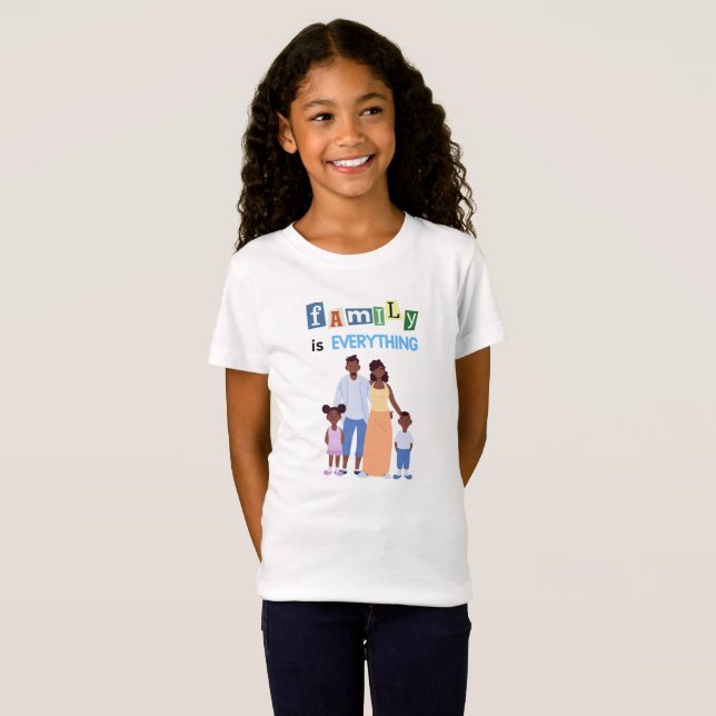 Familie ist alles T-Shirt (Vorne ganz)
