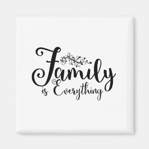Familie ist alles, was zu bieten magnet