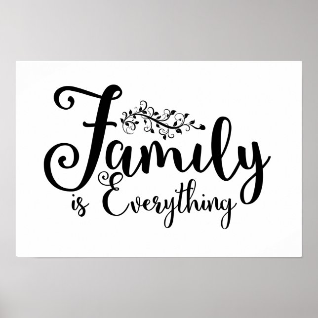 Familie ist alles, was zu bieten poster (Vorne)