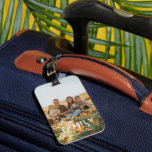 Familie ist für immer ein Foto der Kundengewohnhei Gepäckanhänger<br><div class="desc">Die Familie ist für immer ein benutzerdefinierter Gepäckanhänger für Fotos</div>