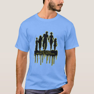 Familie ist jeder, der Sie bedingungslos Liebe T-Shirt