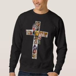 Familie Jesus Cross Christliche Kirche Lauf Sweatshirt