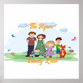 Familie Kyser Poster
