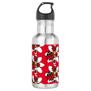 Familie Ladybird und Ladybug Edelstahlflasche