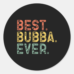 Familie Lustig Retro Vintage Bester Bub Aller Zeit Runder Aufkleber