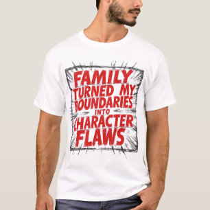 Familie machte meine Grenzen zu Charakterfehlern T-Shirt