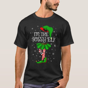 Familie Matching Frauen Mädchen Ich bin der Bossy T-Shirt