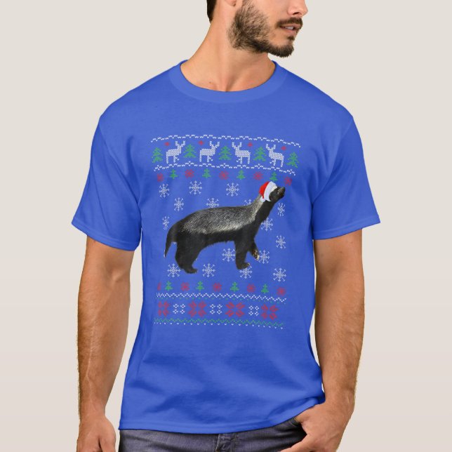Familie Matching Group Happy Challah Days Ugly Han T-Shirt (Vorderseite)