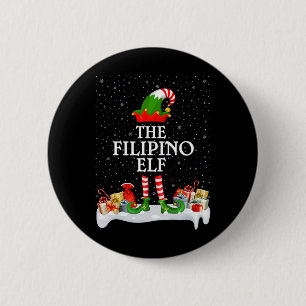Familie Matching Gruppe Weihnachten Der philippini Button