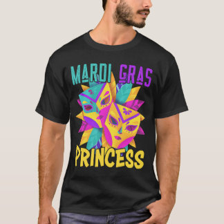 Familie Matching Mardi Gras Princess Karneval Cost T-Shirt