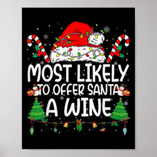 Familie Matching Weihnachten am ehesten zu bieten Poster