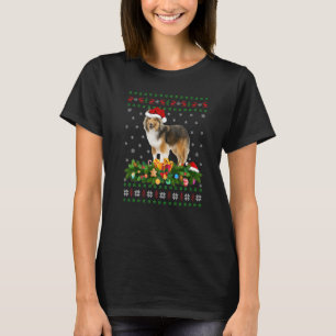 Familie Matching Xmas Ugly Shetland Sheepdog Chris T-Shirt