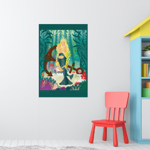 Familie Mermaid (leichte Blondinen) Poster