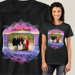 Familie Mexico Sonnenuntergang 0909 T-Shirt