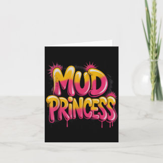 Familie MUD Prinzessin Mudding Königin Mudded Sist Karte