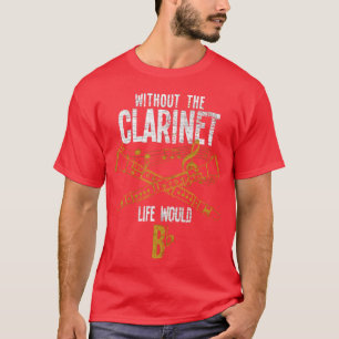 Familie Musiker Musikinstrument Klarinette T-Shirt