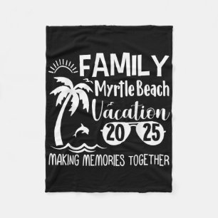 Familie Myrtle Beach 2025 Erinnerungen zusammenbau Fleecedecke