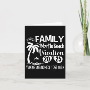 Familie Myrtle Beach 2025 Gemeinsam Erinnerungen s Karte