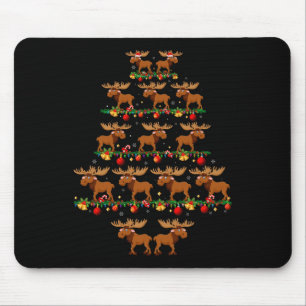 Familie Pajama Sets Weihnachten Matching Elche Xma Mousepad