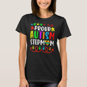Familie passend stolz Autismusschrittmutter Liebe T-Shirt