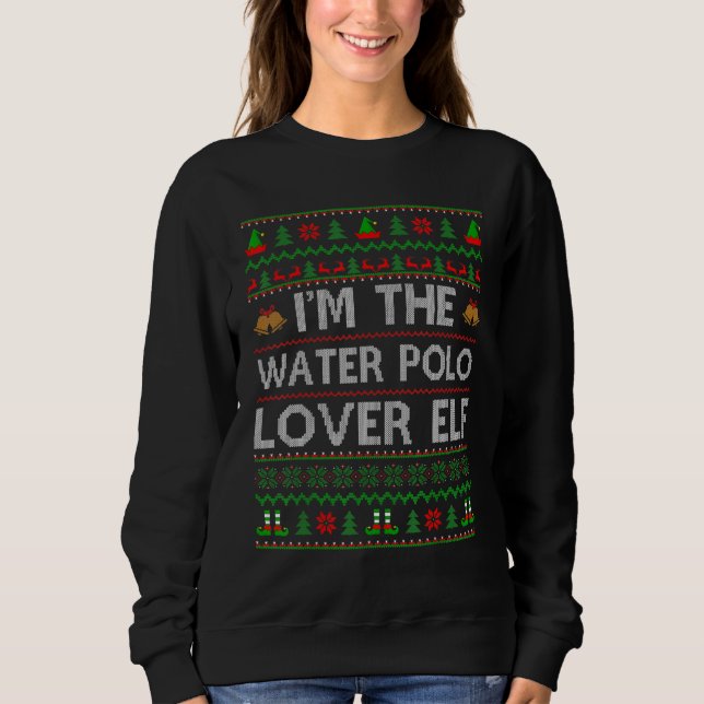 Familie passt gut zusammen, ich bin der Water Polo (Vorderseite)