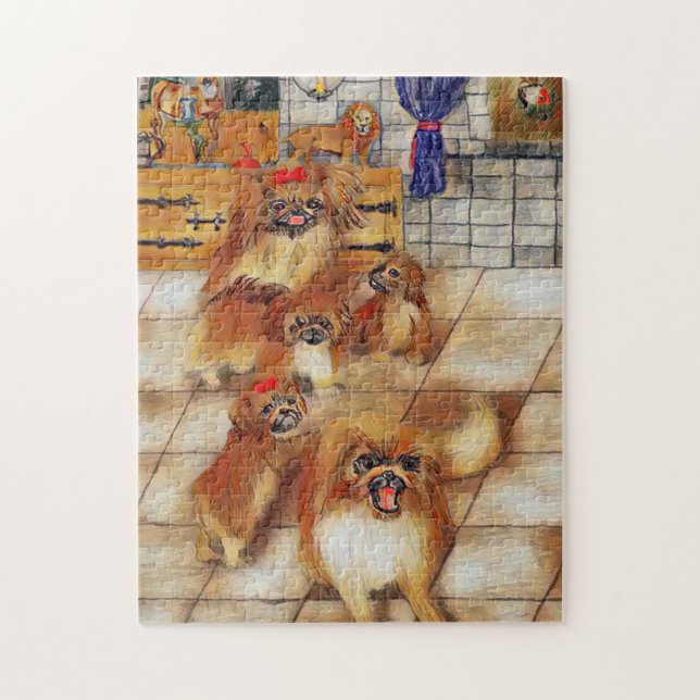 Familie Pekingese (Vertikal)