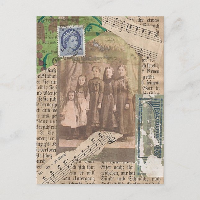 Familie Postkarte (Vorderseite)