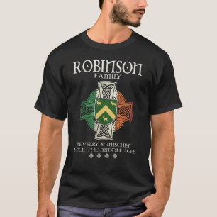 Familie Robinson Arm Irland Irish Celtic Cross T-Shirt
