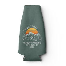 Familie RV Camping Woodland Retro Urlaub Custom