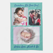 Familie sagt: "I Liebe You" Oma Personalisieren Aq